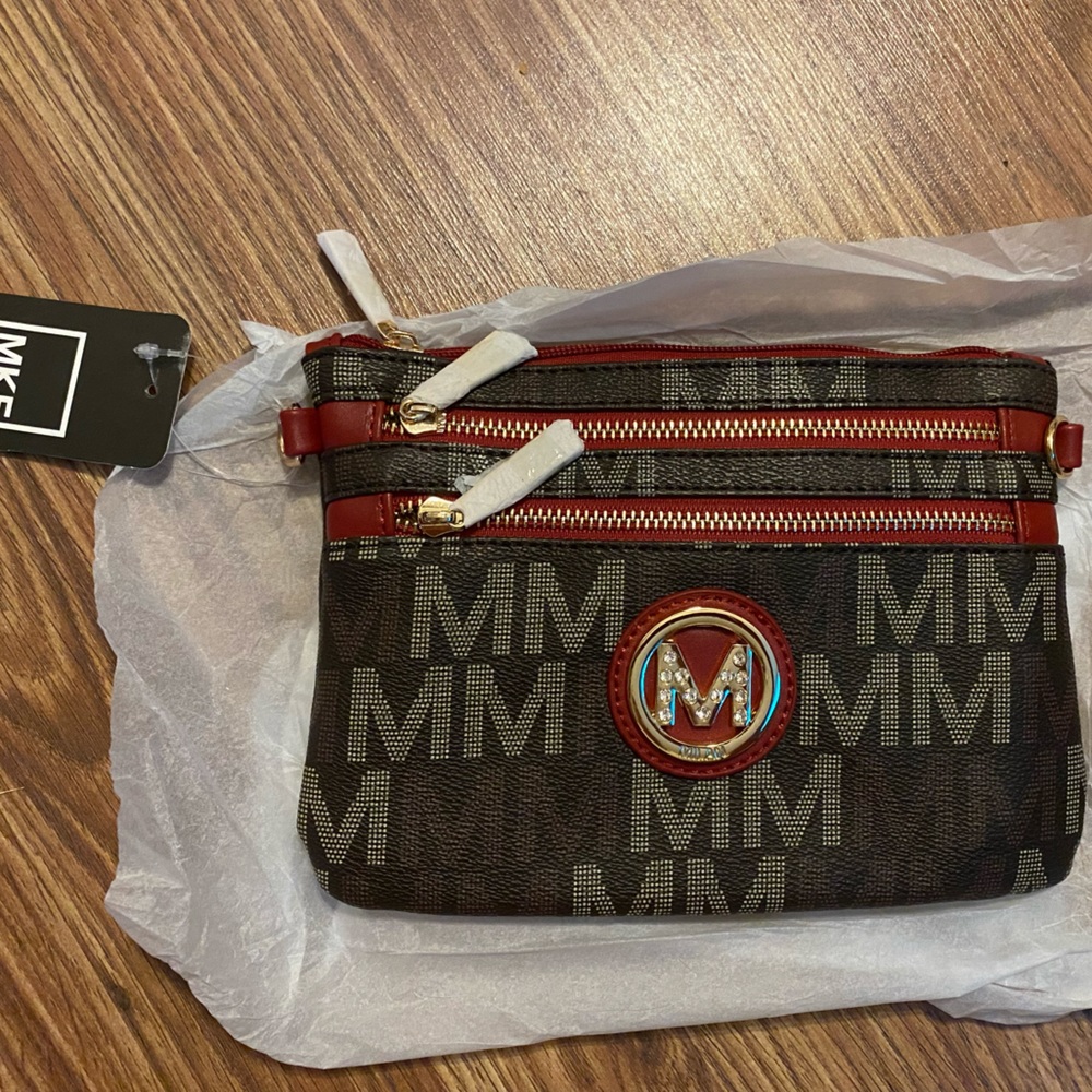 MKF Crossbody/Wristlet New With Tags